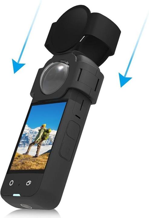 Produktbild König Design Kamera Schutz Hülle Set für Insta360 X3 Linse Case Cover Silikon Tasche Folie (One X2, Insta360 X3)