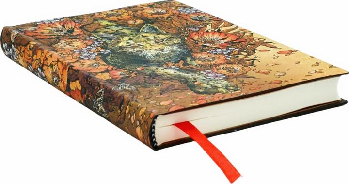 Actual product image Paperblanks Softcover Flexis - Lynx Rising - Mini - Lined (90 x 140 mm, Lined, Soft cover)