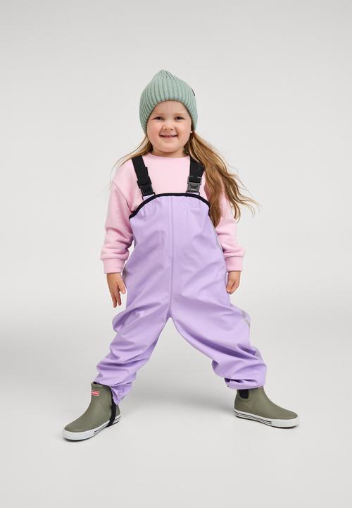 Actual product image Reima Kinder Regenhose Lammikko Blooming Lilac (86)