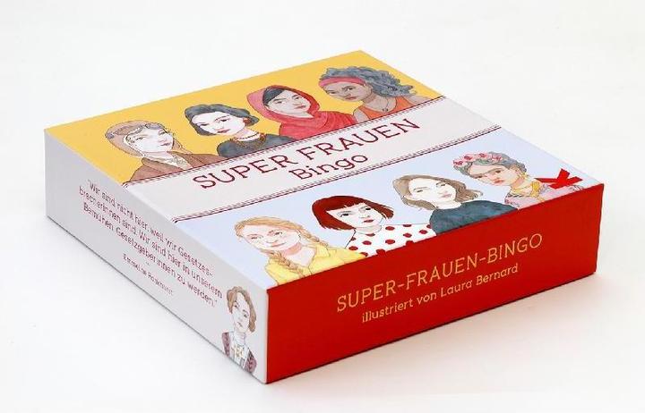 Produktbild 441692 - Super-Frauen-Bingo - Brettspiel, 2-8 Spieler, ab 6 Jahren (DE-Ausgabe) (Deutsch)