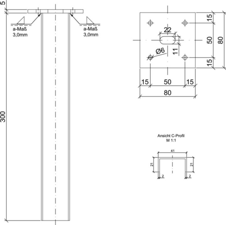 Produktbild Pitzl Ausziehstück (1 Stk.)