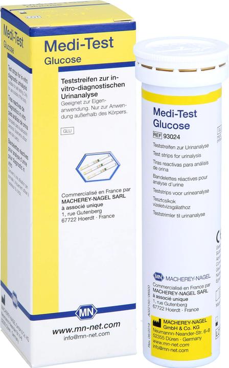 Produktbild Macherey-nagel Medi-Test Glucose Urin-Teststreifen, 100 St. Teststreifen (100 x)