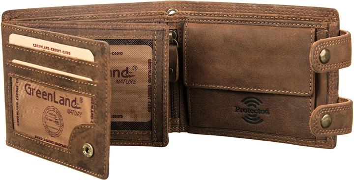 Actual product image Greenland Nature Montenegro wallet RFID leather 12 cm