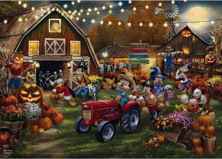 Productafbeelding Schmidt Spiele SSP Disney, Mickey & Minnie Pumpkin Festival (1000 onderdelen)