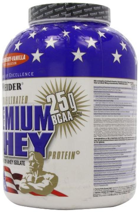 Produktbild Weider Premium Whey Protein (Erdbeer, Vanille, 1 Stk., 2300 g)