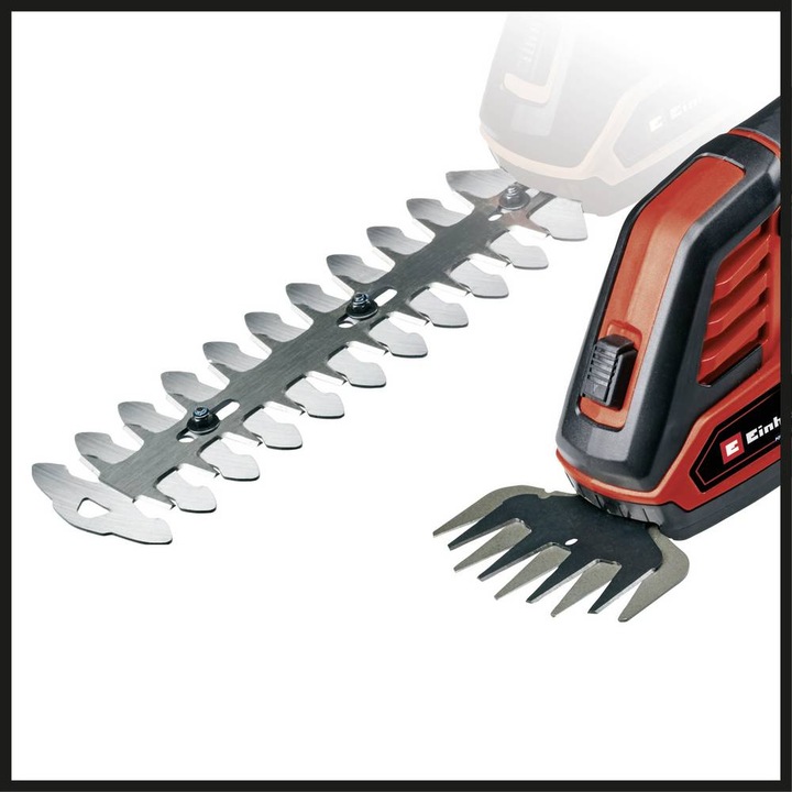Actual product image Einhell GE-CG 18/100 Li T (1x 2,5Ah) Akku Gras- und Strauchschere 18 V Li-Ion (Cordless hedgecutters)