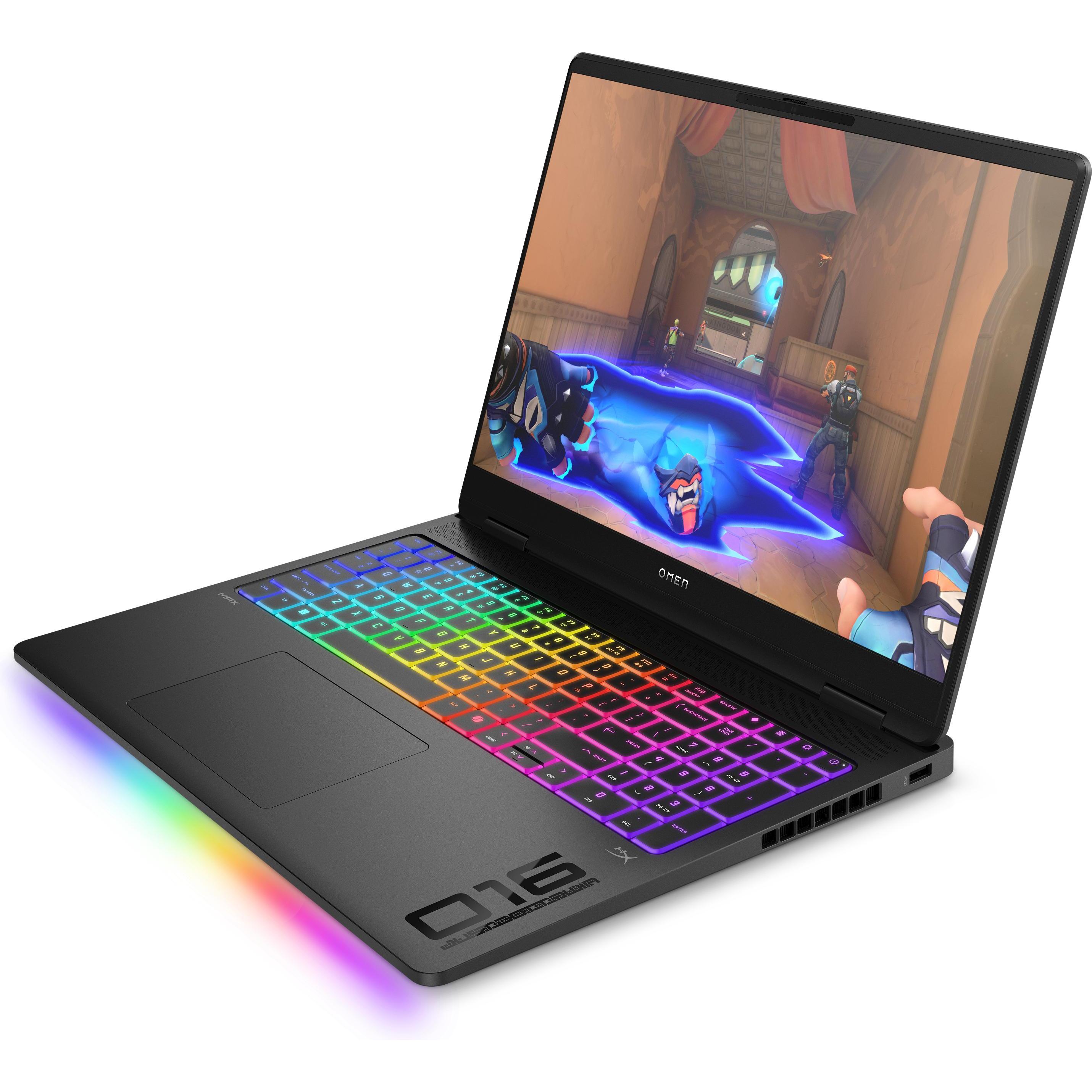 HP OMEN - 16" RTX 5080 Ryzen AI 9 32GB 1TB (32 GB, 1000 GB, GeForce RTX 5080), PC, Schwarz