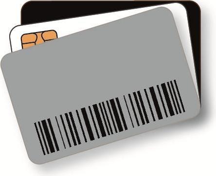 Actual product image Zebra Plastic cards, 100pcs/box