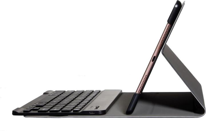 Produktbild Lobwerk 2in1 Bluetooth Tastatur und Cover für Samsung Galaxy Tab S Tab S6 SM-T860 SM-T865 10.5 Zoll Case Sch (X)