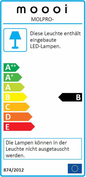 Energie-Label Moooi Prop Light Round Floor Led Stehleuchte (1000 lm)