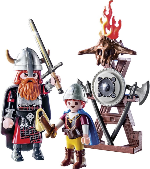 Actual product image Playmobil Big and small Viking (9209, Playmobil History)
