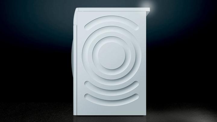 Produktbild Siemens WG44G000EX Waschmaschine (Frontlader, freistehend, 9 kg, A, 1.400 U/Min, iQ300) (9 kg, Links)