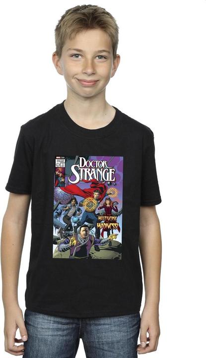 Actual product image Boys Doctor Strange Comic Circles T-Shirt (152, 158)