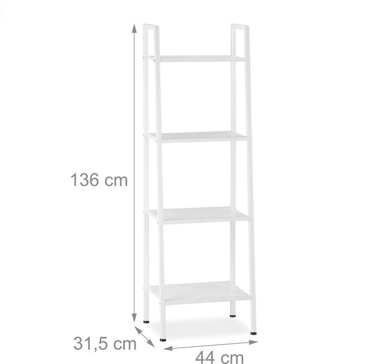 Productafbeelding Relaxdays Rechtopstaande plank (44 x 31,5 x 136 cm)