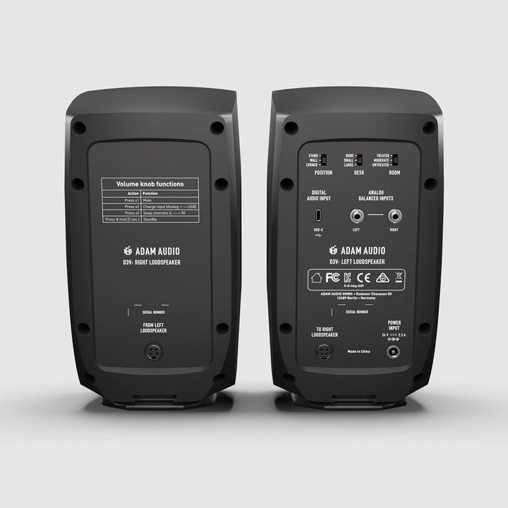 Actual product image Adam Audio D3V (Active, Pair, 2x 70 W)