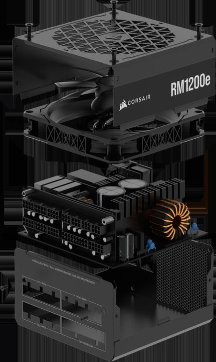Actual product image Corsair PSU RMe 1200W 80+Gold FM ATX3.1 2025 (1200 W)