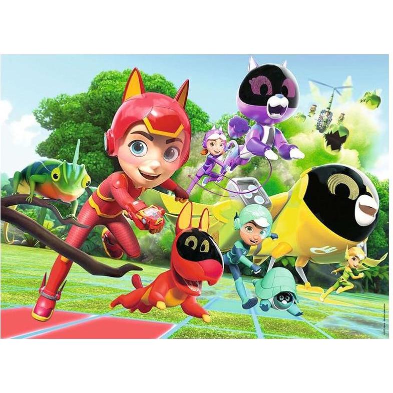 Thumbnail - Ravensburger Kinderpuzzle 13396 - Das Petronix-Team - 100 Teile XXL Petronix Puzzle für Kinder ab 6 (100 Teile)