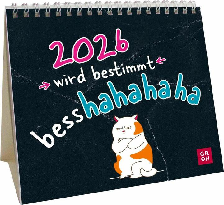 Produktbild Mini-Kalender 2026: wird bestimmt besshahahaha