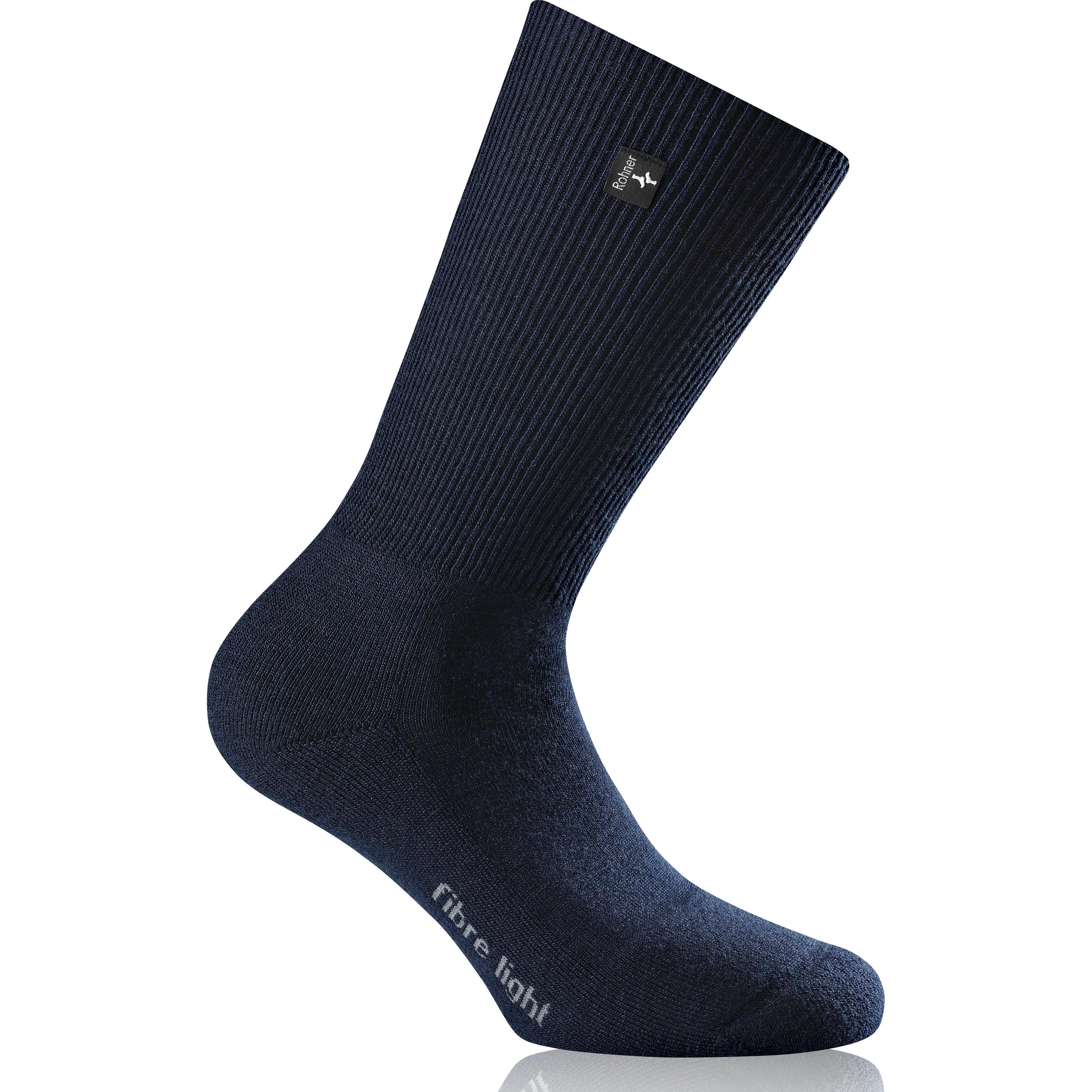 Rohner, Unisex, Sportsocken, Fibre Light supeR Socke (42 - 44), Blau