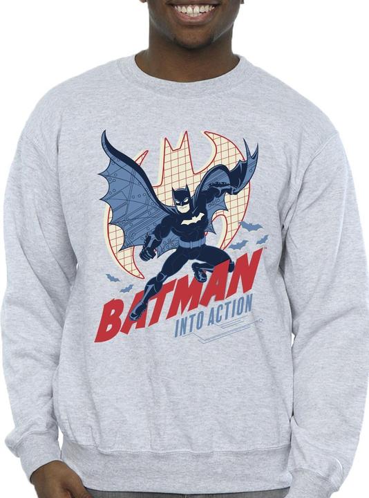 Immagine prodotto Felpa in cotone Batman Into Action (XL)
