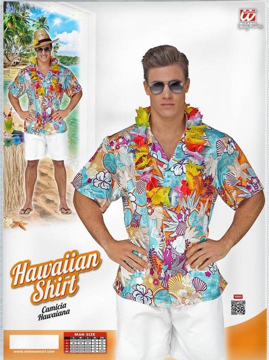 Produktbild Widmann Hawaii Hemd Satin (M)