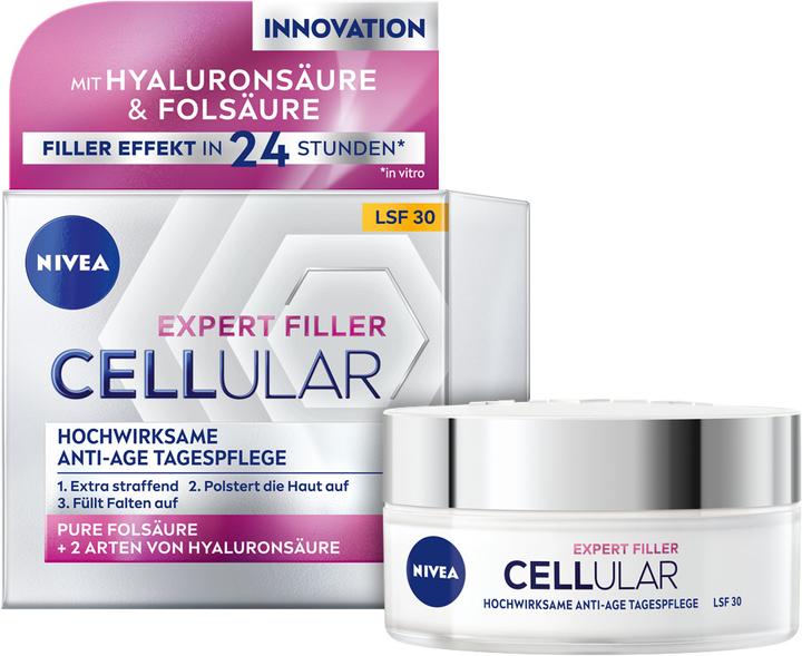 Produktbild NIVEA DUPLIKAT Cellular Expert Filler Anti-Age (50 ml, Tagescreme, SPF 30)