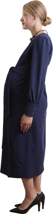 Actual product image Vertbaudet Festive maternity dress with belt (34)