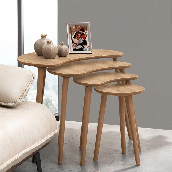 Produktbild Hanah Home Moon Nesting Table 4 Pieces