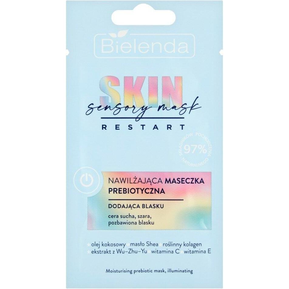 Bielenda, Gesichtsmaske, Skin Restart Sensory Mask Feuchtigkeitsspendende präbiotische Maske für trockene Haut 8ml (8 ml...