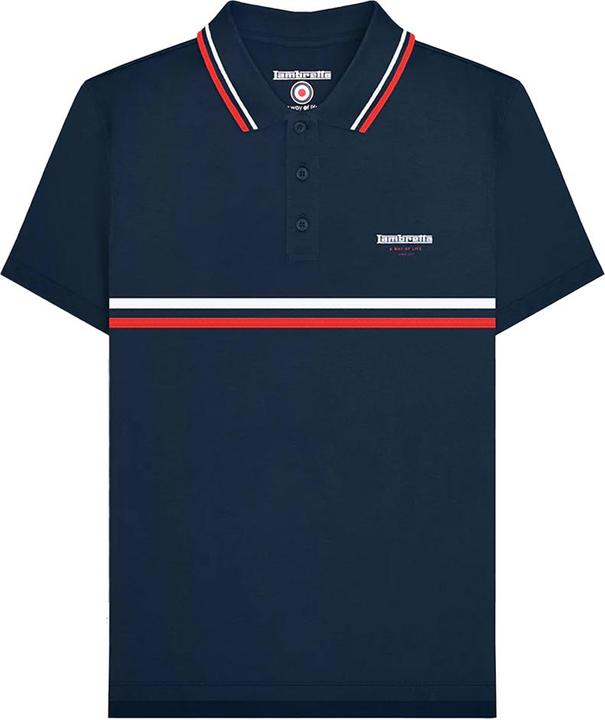 Immagine prodotto Lambretta Classic SS24 Maglietta Polo Strisce Uomo (3XL)