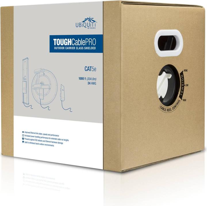 Image du produit Ubiquiti Câble réseau (FTP, CAT5e, 305 m)