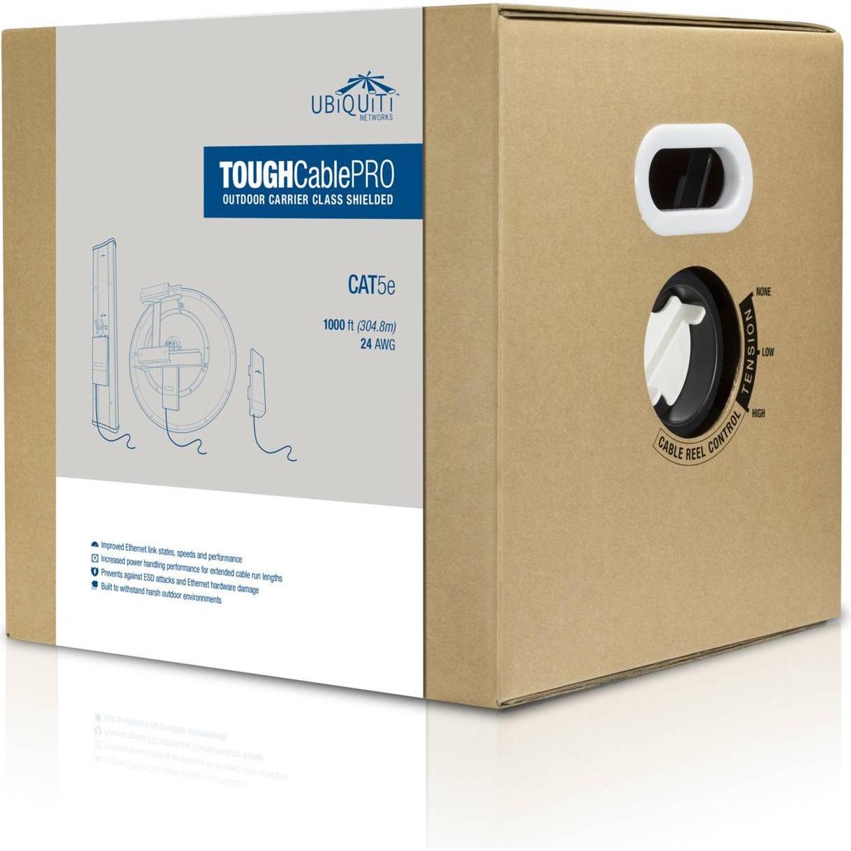 Ubiquiti Netzwerkkabel (FTP, CAT5e, 305 m), Netzwerkkabel