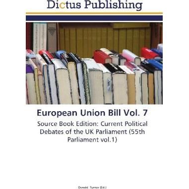 European Union Bill Vol. 7, Fachbücher