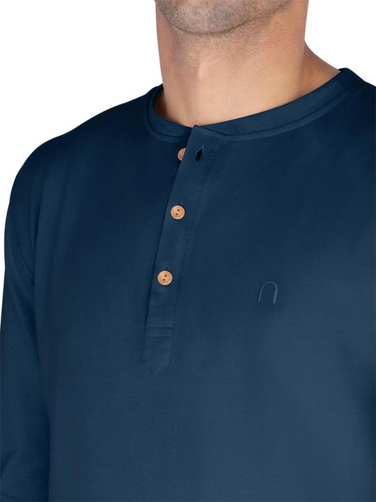 Actual product image Normani 4er Set Herren Langarm Shirts aus Bio-Baumwolle Neuville - 9841 (L)