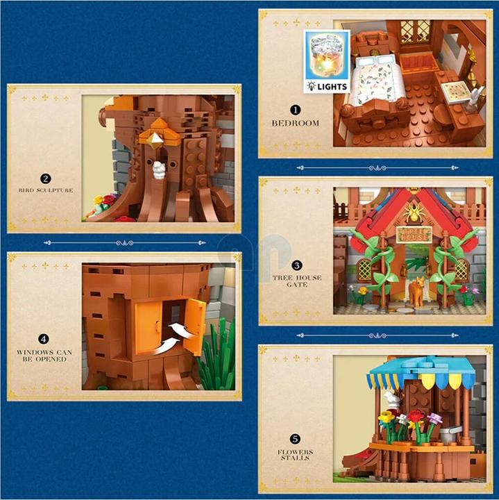 Actual product image ReoBrix Tree house