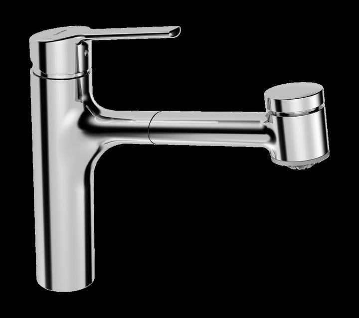 Actual product image Hansa Hansaronda Sink unit single-lever mixer, 5519, low-pressure, chrome-plated