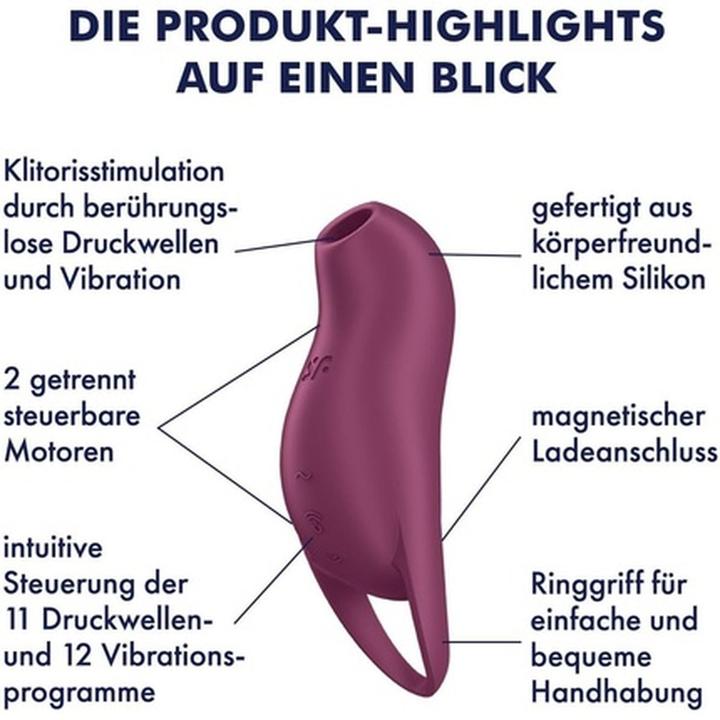 Productafbeelding Satisfyer Pocket Pro 1 Paars