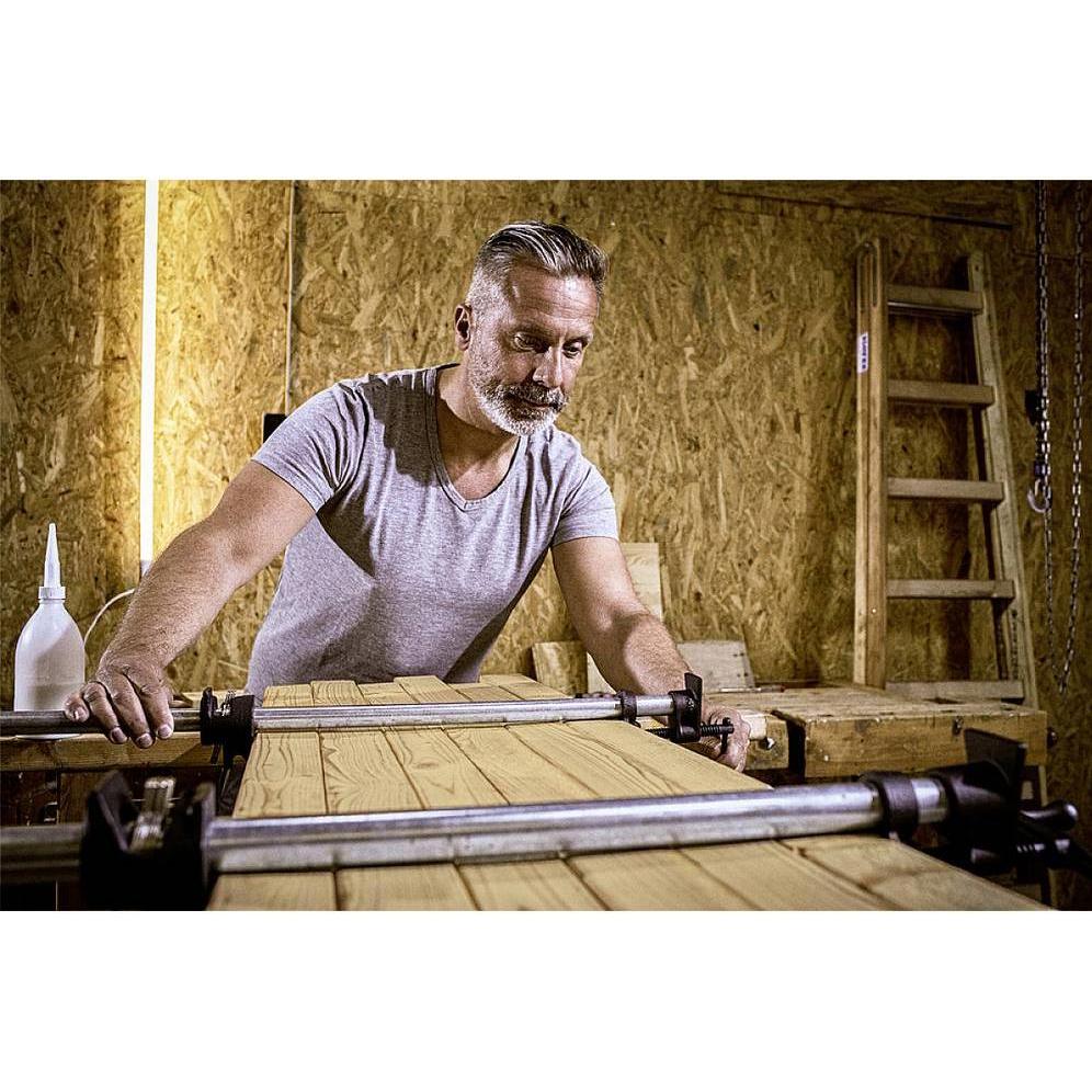 Thumbnail - kwb, Schraubstock + Zwinge, Rohrschraubzwinge ¾″ für Holzbearbeitung 928620