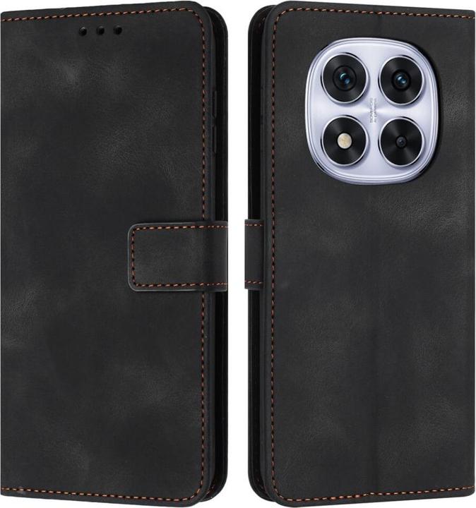 Cover-Discount Xiaomi Redmi Note 14 Pro 5G / Pro+ Plus / Poco X7 – Wildleder Look Etui im Vintage Design (Xiaomi Poco X7, Xiaomi Redmi Note 14 Pro, Xiaomi Redmi Note 14 Pro 5G)