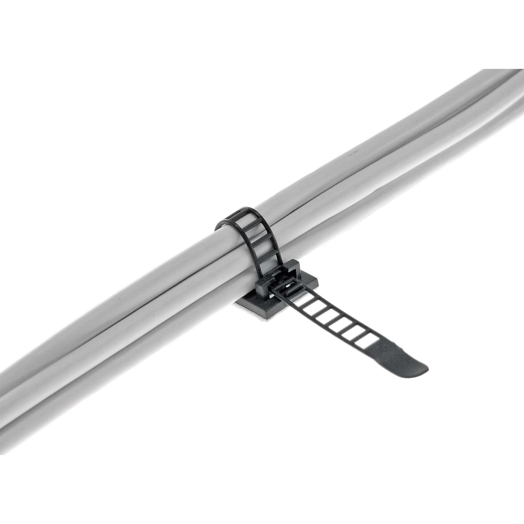 InLine, Fascette, Fascetta stringicavo Morsetto per pacchi (Fascette in plastica, 94 mm, 10 pz.)