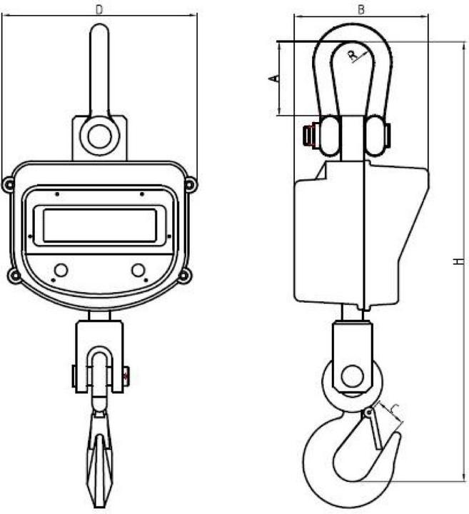 Produktbild PCE Instruments Digital-Kranwaage