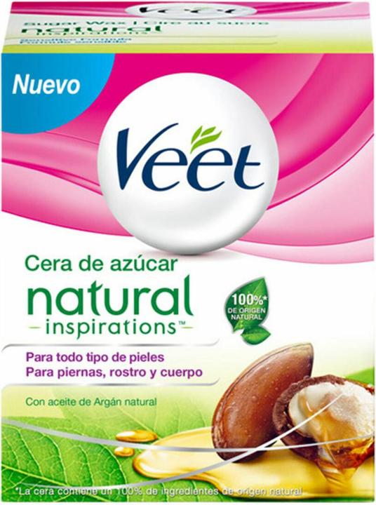 Veet Natural Inspirations Haarentfernungswachs 250ml (250 ml, 1 x, 0.28 g)