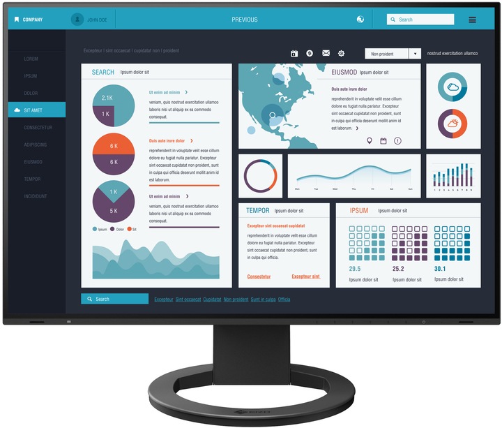 Actual product image Eizo EV2495 (1920 x 1200 pixels, 24")