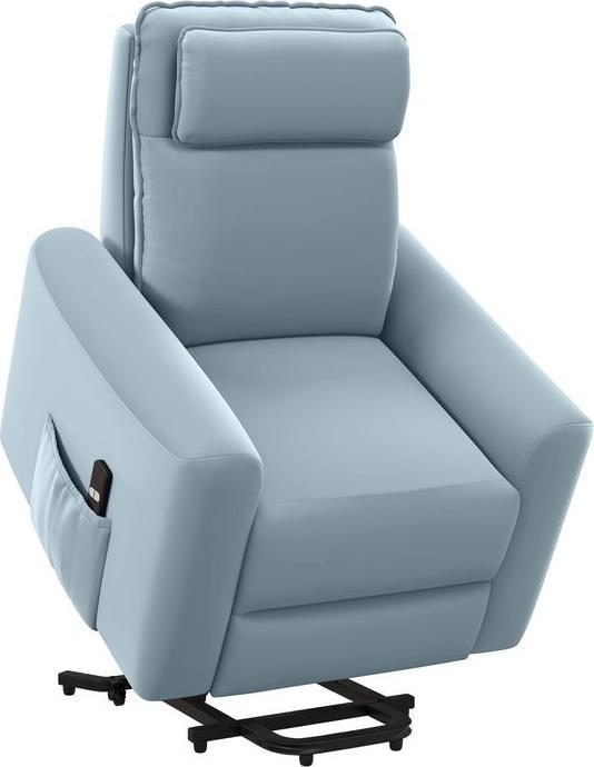 Actual product image Swisshandel24 Electric stand-up recliner recliner with stand-up aid TV recliner with reclining function, remote