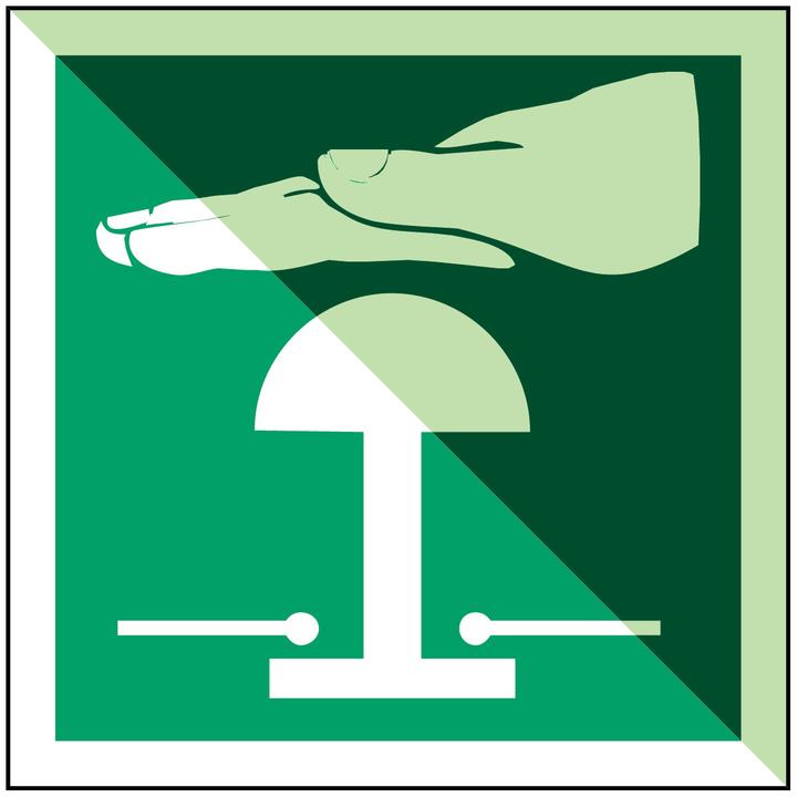 Actual product image Brady Emergency stop switch - IMO