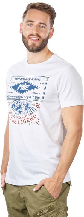 Actual product image Pme Legend Short Sleeve Jersey T-Shirt Crew Neck Bright Whit (XL)