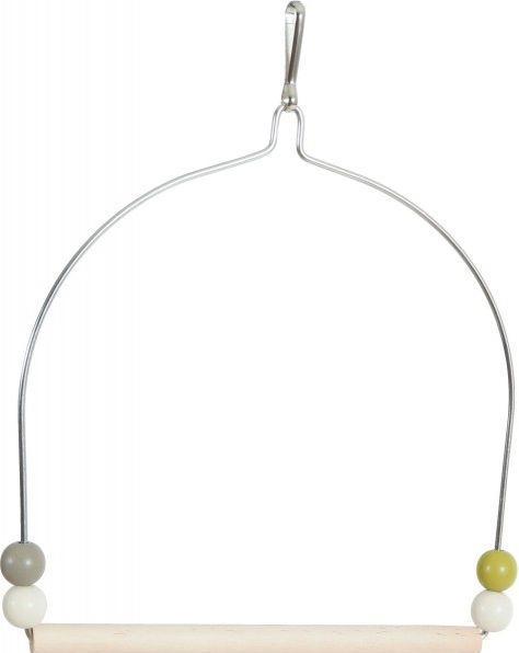 Zolux A swing with a wooden perch on a metal handle