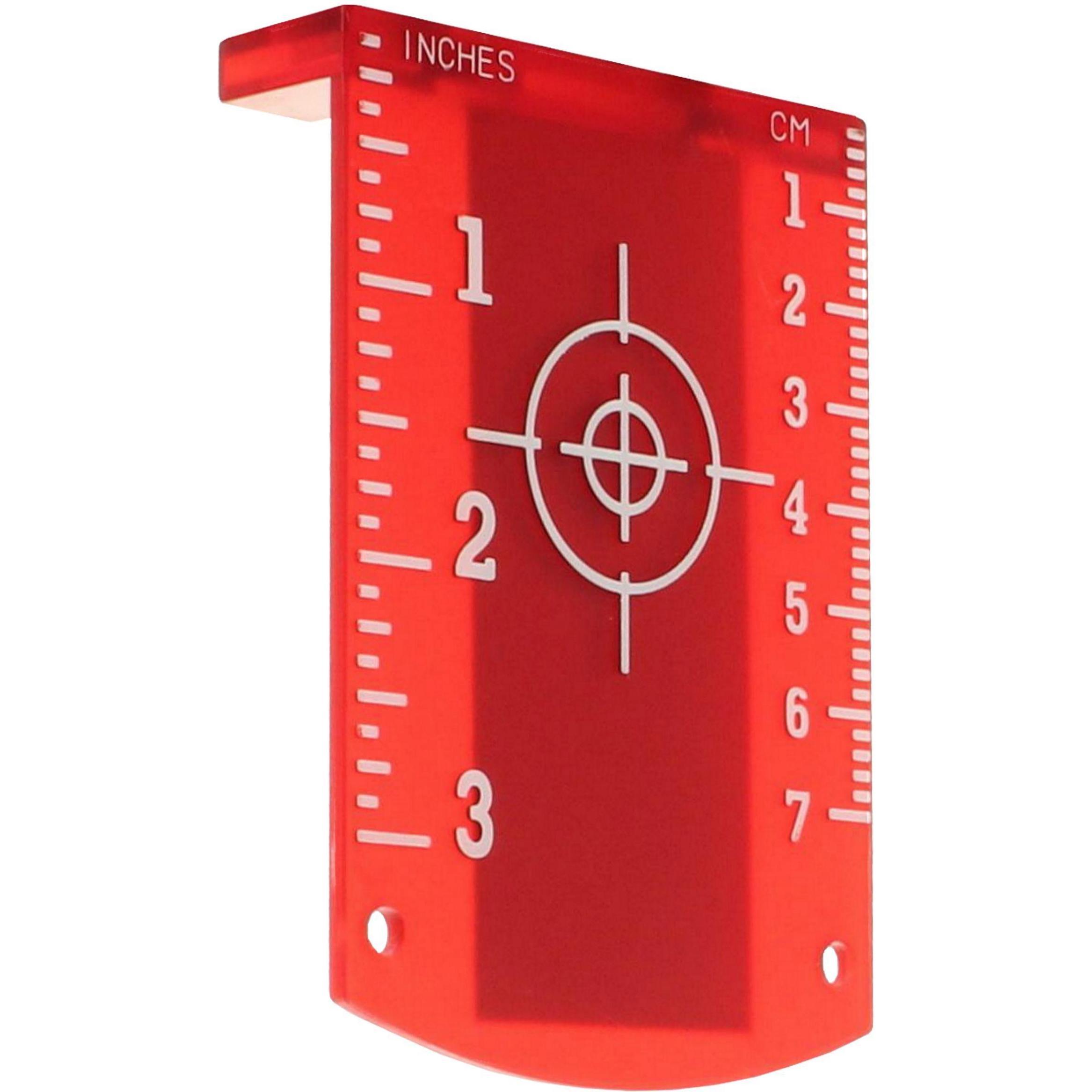 Hedue, Linienlaser, Zieltafel, rot