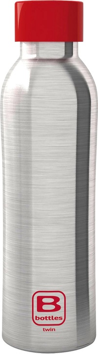 Produktbild Bugatti B bottle steel brush mit rotem Deckel Twin 500 ml doppelwandig / 500 ml (0.50 l)