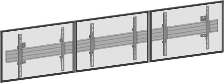 Produktbild Multibrackets M Wallmount Pro MBW3U Fixed Silver
